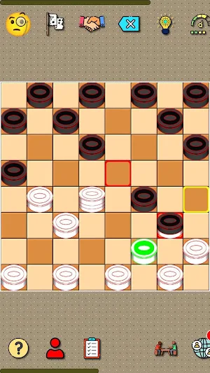Bashni checkers, duel Screenshot 1