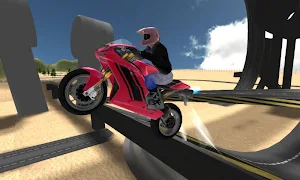Extreme Bike Race Driving Screenshot 0