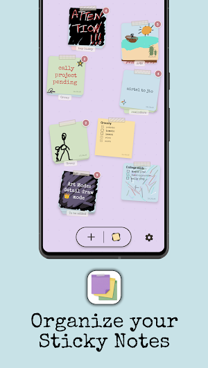 Digital Sticky Notes & Widgets Screenshot 0
