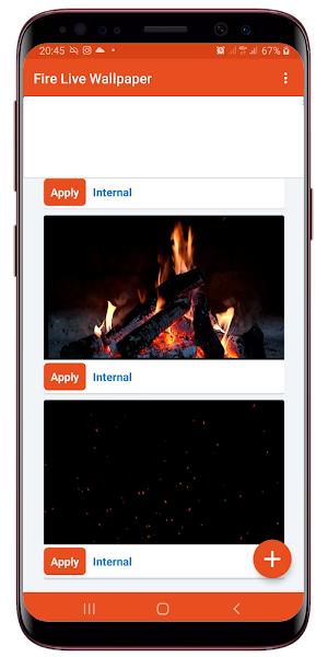 Fire Live Wallpaper Screenshot 0