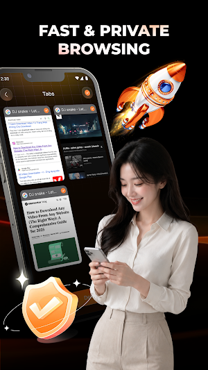 Proxy Browser - Private Web Screenshot 1