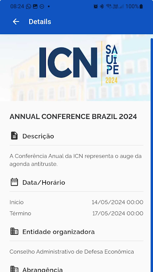 CADE Eventos Screenshot 2