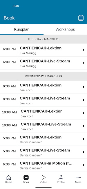 CANTIENICA®-Studio Zürich Screenshot 1