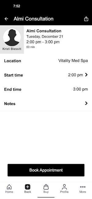 Vitality Med Spa LLC Screenshot 2