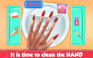 Beauty Girl at Nail Salon Screenshot 2