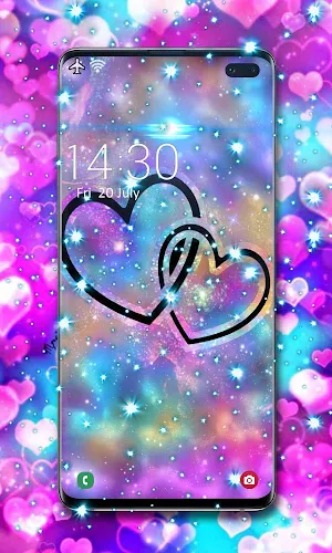 Glowing Wallpaper Screenshot 1