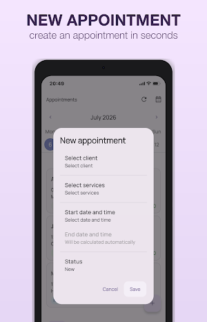 Capso: Nail Tech Booking App Screenshot 1