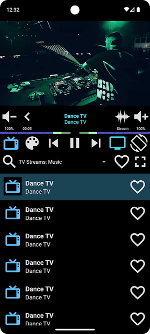Visualizer Black Player Screenshot 2
