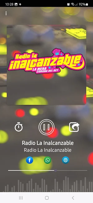 Radio La Inalcanzable Screenshot 1