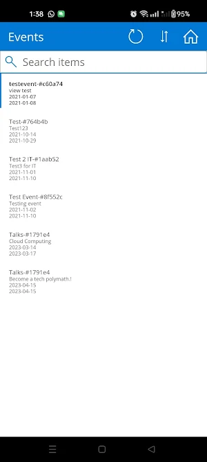 BAC College CMS Screenshot 3
