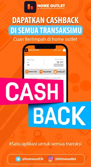 Home Outlet - Agen Pulsa murah Screenshot 3