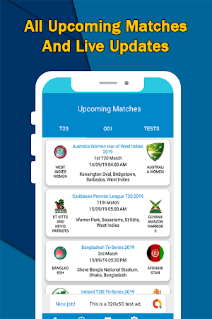Cricgenix - Live cricket scores & update Screenshot 2