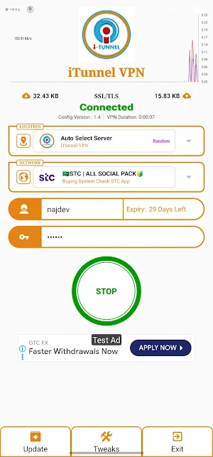 iTunnel VPN-Fast & Secure Screenshot 0