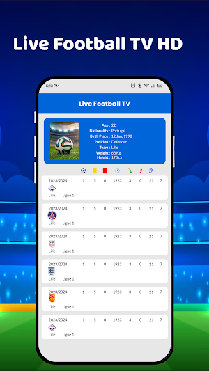 Live Football TV HD Streaming Screenshot 2