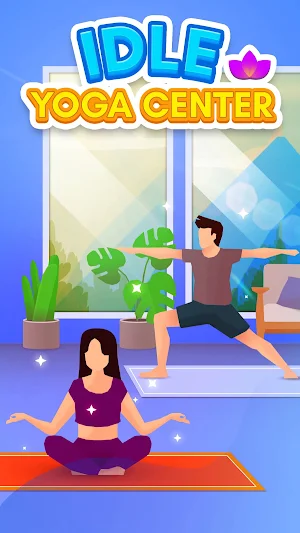 Idle Yoga Tycoon: Fitness center Screenshot 0