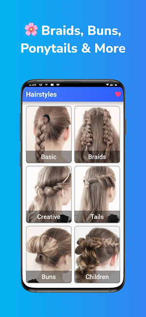 Hairstyles for Girls Screenshot 2