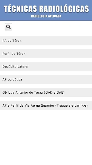 Radiologia Aplicada Screenshot 2