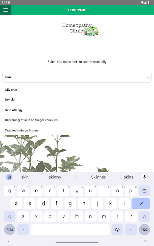 Homeopathy Clinic Screenshot 2