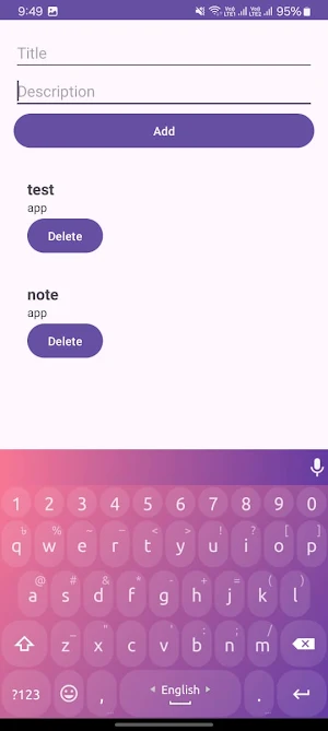 Note App Screenshot 2