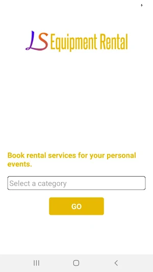 LS Equipment Rental Screenshot 0