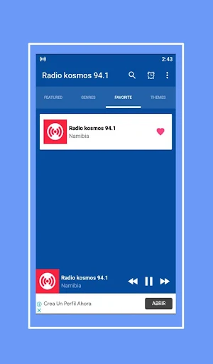radio kosmos 94.1 Screenshot 0
