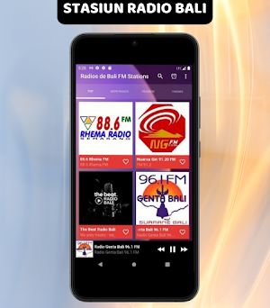Radios de Bali Stations Screenshot 0