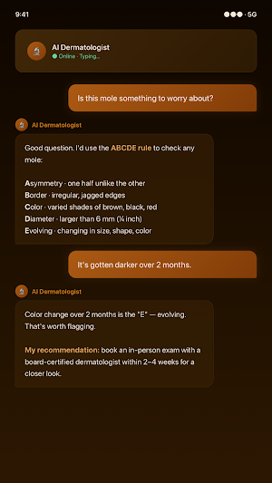 AI Dermatology Screenshot 2