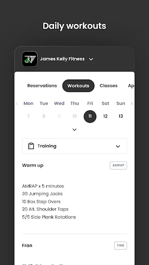 James Kelly Fitness Screenshot 3