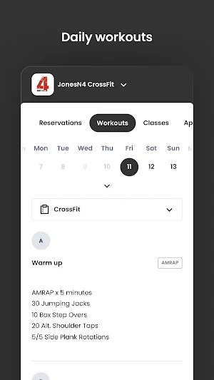 JonesN4 CrossFit Screenshot 3
