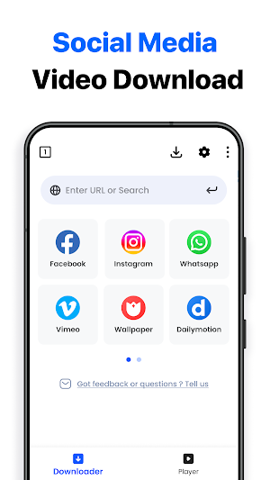 All Video Downloader & Player Screenshot 0