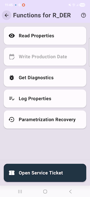 BlueService Screenshot 1