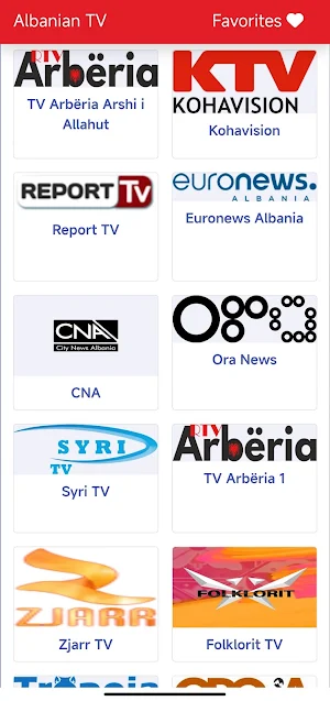 Albanian TV Screenshot 1