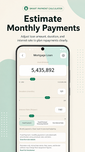 Easy Loan Estimator Screenshot 2