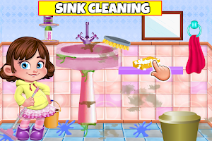 Doll House Bathroom Cleaning Screenshot 2