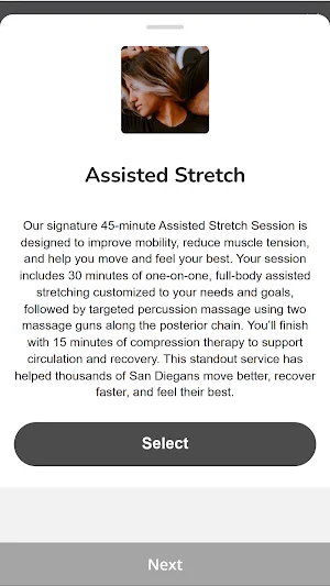 Stretch & Recovery Room Screenshot 2