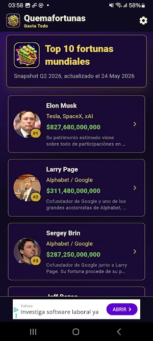 Billionaire Money Simulator Screenshot 0
