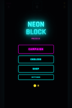 Neon Block Puzzle Screenshot 0