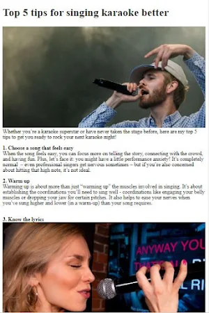 How to Karaoke Screenshot 0