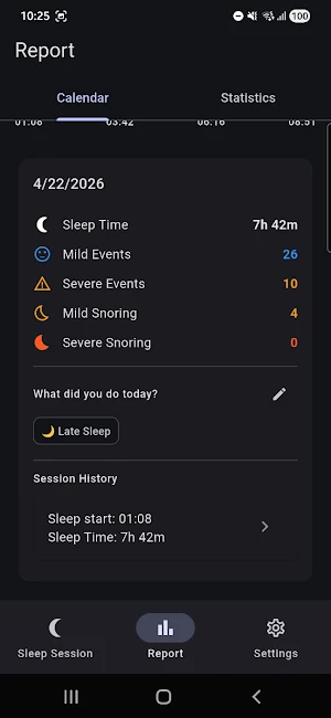 BakuGuard: Teeth Grind Tracker Screenshot 2