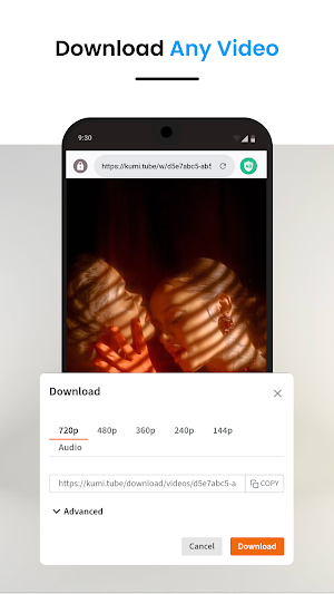 Fast Video Downloader: Browser Screenshot 1