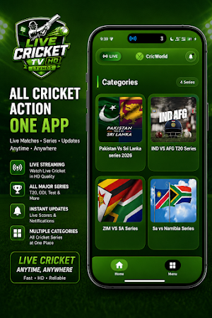 Live Cricket TV HD 2026 Screenshot 1