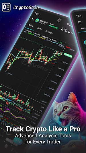 CryptoGain: Charts & Alerts Screenshot 0