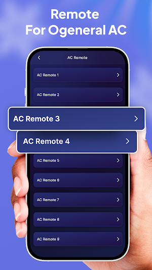 O General Ac Remote Control Screenshot 1