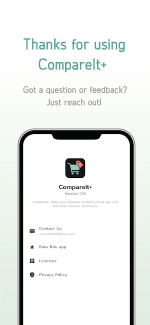 CompareIt+ Screenshot 3