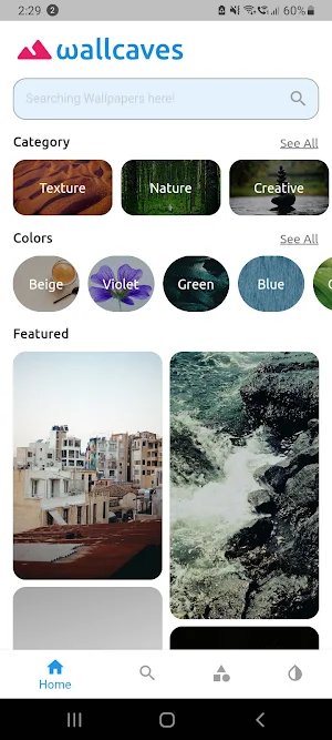 Wallapaper App Screenshot 2
