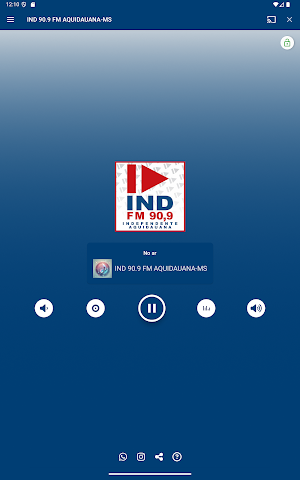 IND 90.9 FM AQUIDAUANA-MS Screenshot 2