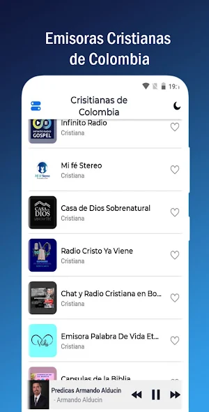 Emisoras Cristiana de Colombia Screenshot 2