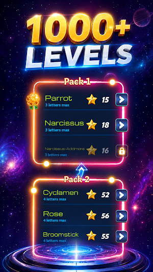 Word Orbit: Word Puzzle Game Screenshot 1