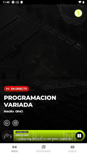 Radio GNC Screenshot 1