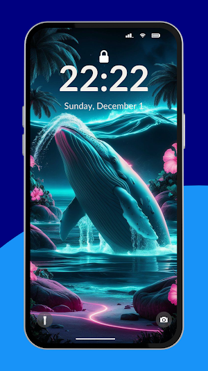 Whale Aesthetic Wallpaper 4K Screenshot 3